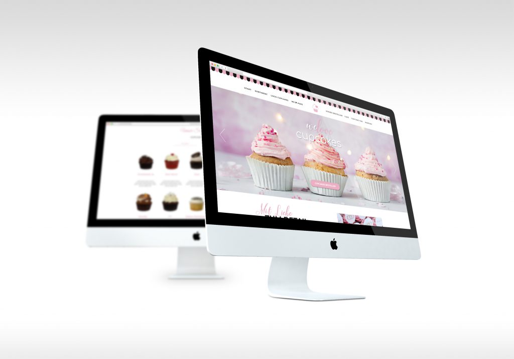 WE LOVE CUPCAKES - Web Design